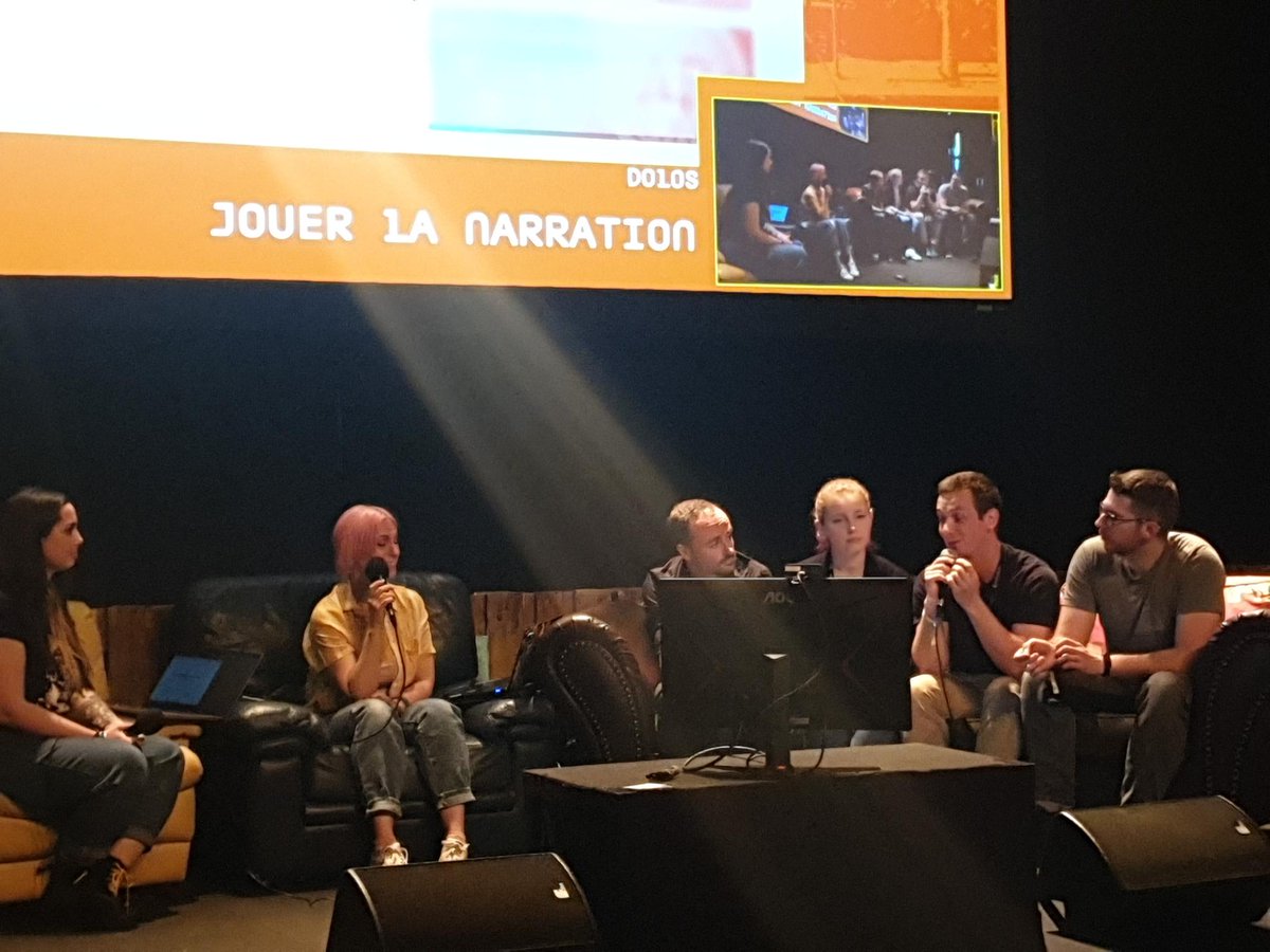 Le #Stunfest2023 , ce monde parallèle ou les gens sont sympathiques, et où on peut entendre notre dessinateur favori dire à trois reprise des phrases mêlant "kairos light" et "subtil". Un monde parallèle indiscutablement. 
#indiegame