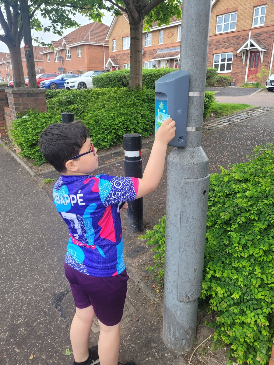 A nice little start to the morning collecting points #BeattheStreet <a href="/BainsfordPS/">Bainsford Primary School and Nursery Class </a> #BTSWithBeattie 🦔