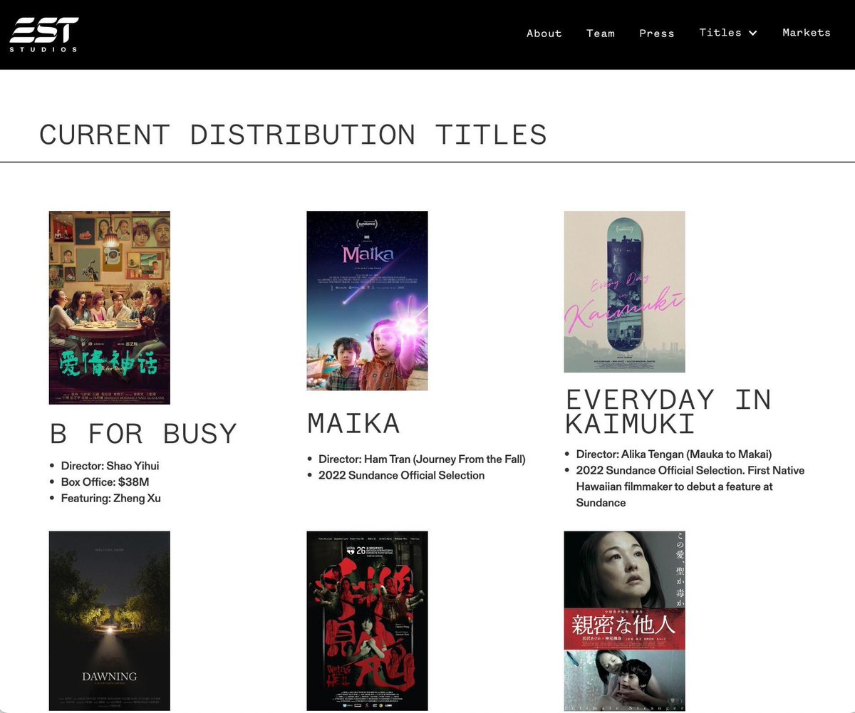 今年のカンヌ国際映画祭のマーケットで、EST Studiosが「親密な他人」セールス中です！"Intimate Stranger" is sold by EST Studios at this year's Cannes Marche du Film. Check it out!: eststudios.co/titles