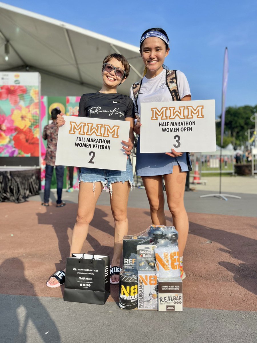 Its them again on the podium! In the MWM 2023 last week saw <a href="/tnie159/">tnieisrunningnuts</a> clinching the Runner Up place in the Full Marathon while Olivia finished 3rd in the Half Marathon. Who do you want to see in the podium ranks this week?!