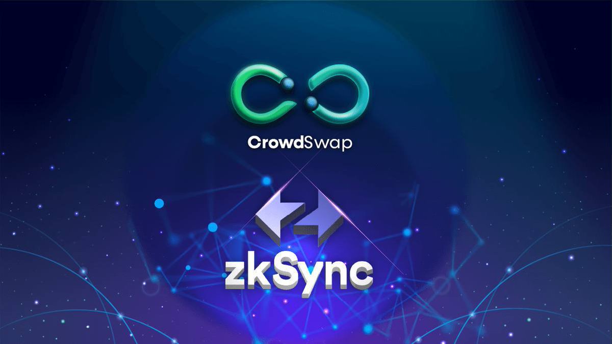 📣 @CrowdSwap_App - The next generation #DEX #launch on @zksync!
🛠 The tool for pure crosschain experience!
✅best price swaps
✅fast lane
✅crosschain
✅launchpad 
✅much more (also for projects)!
👉crowdswap.org
Join @zealy and win an #airdrop…