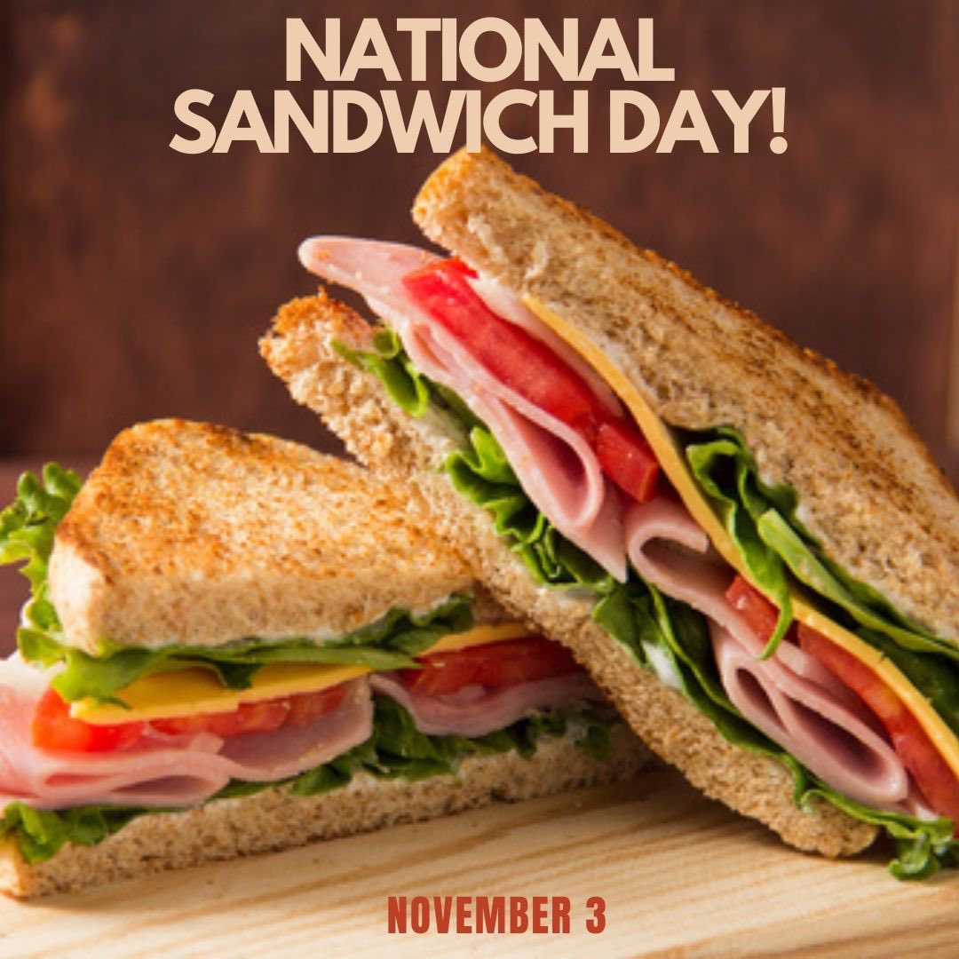 Next up is a throwback to National Sandwich Day, which was back on November 3rd!!!! This is a day all about celebrating our favorite delicious sandwiches, I hope you enjoyed!!!! 🤗❤️🥪🍞🧀🍅🥬😋 #NationalSandwichDay #HappyNationalSandwichDay #NationalSandwichDay2022 #SandwichDay