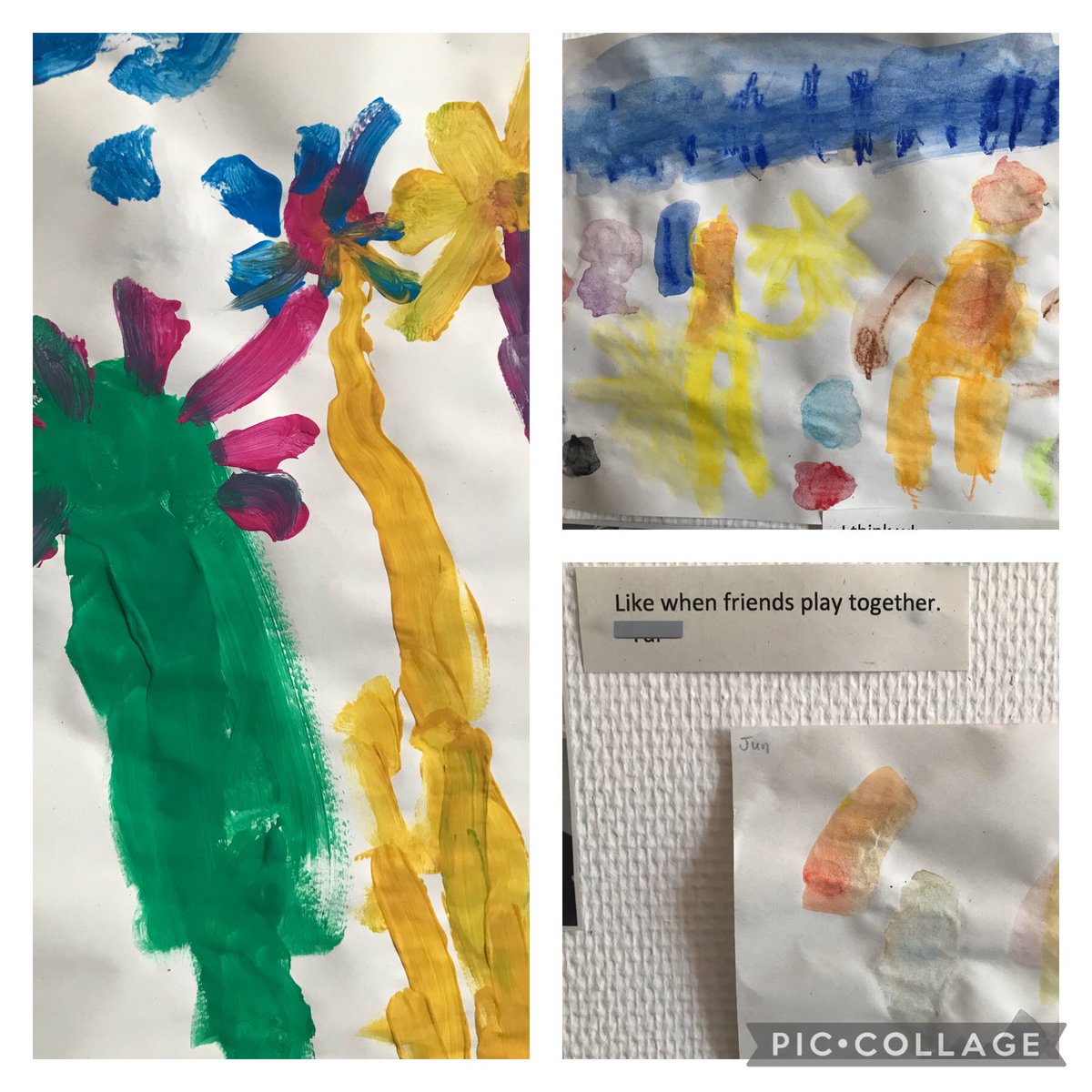 loretta_fern's tweet photo. What happens when our stories meet ? Exploring the effects of sharing our stories through art @FIS_School. #storyworkshop #HowWeExpressOurselves #inquiry https://t.co/4zJPsfsXwI