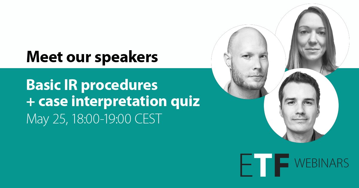 📢 Join us on May 25 to hear from Dr Schrøder-Aasen, Dr Røvik and Dr Bulum and learn why #interventionalradiology is a growing subspecialty at the forefront of modern medicine.
➡️ Register here: bit.ly/3Hfp0yW
➡️ Watch our past webinars: bit.ly/3BNKJdI