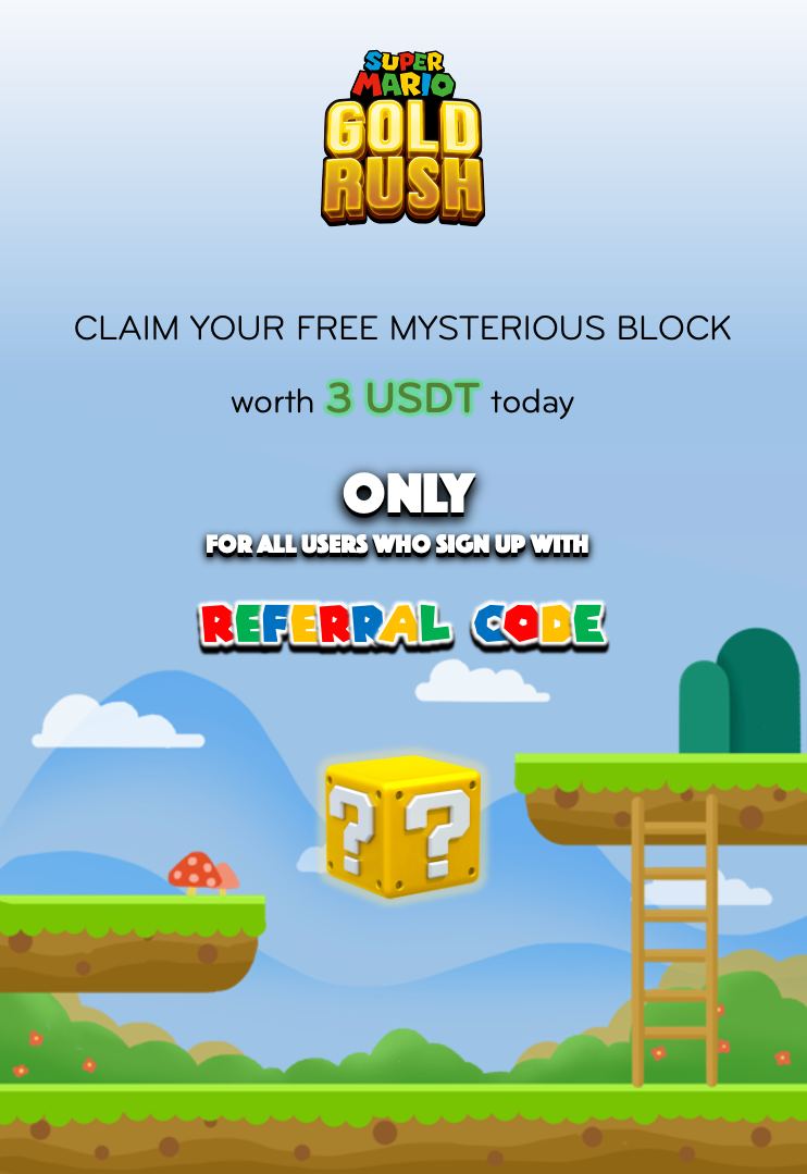 🚀 Exciting opportunity!
 
🎉 Register with code &amp; Activate "Block Up Spin,"

💎You can get a mysterious brick worth 3USDT.

💰Queue, sell &amp; profit! 

Don't miss out!