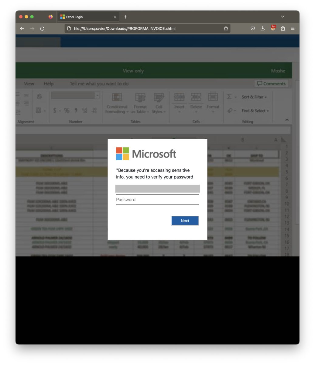 sans_isc's tweet photo. Phishing Kit Collecting Victim's IP Address https://t.co/Ehp1KZJnQ8 https://t.co/v1xcymlhsS
