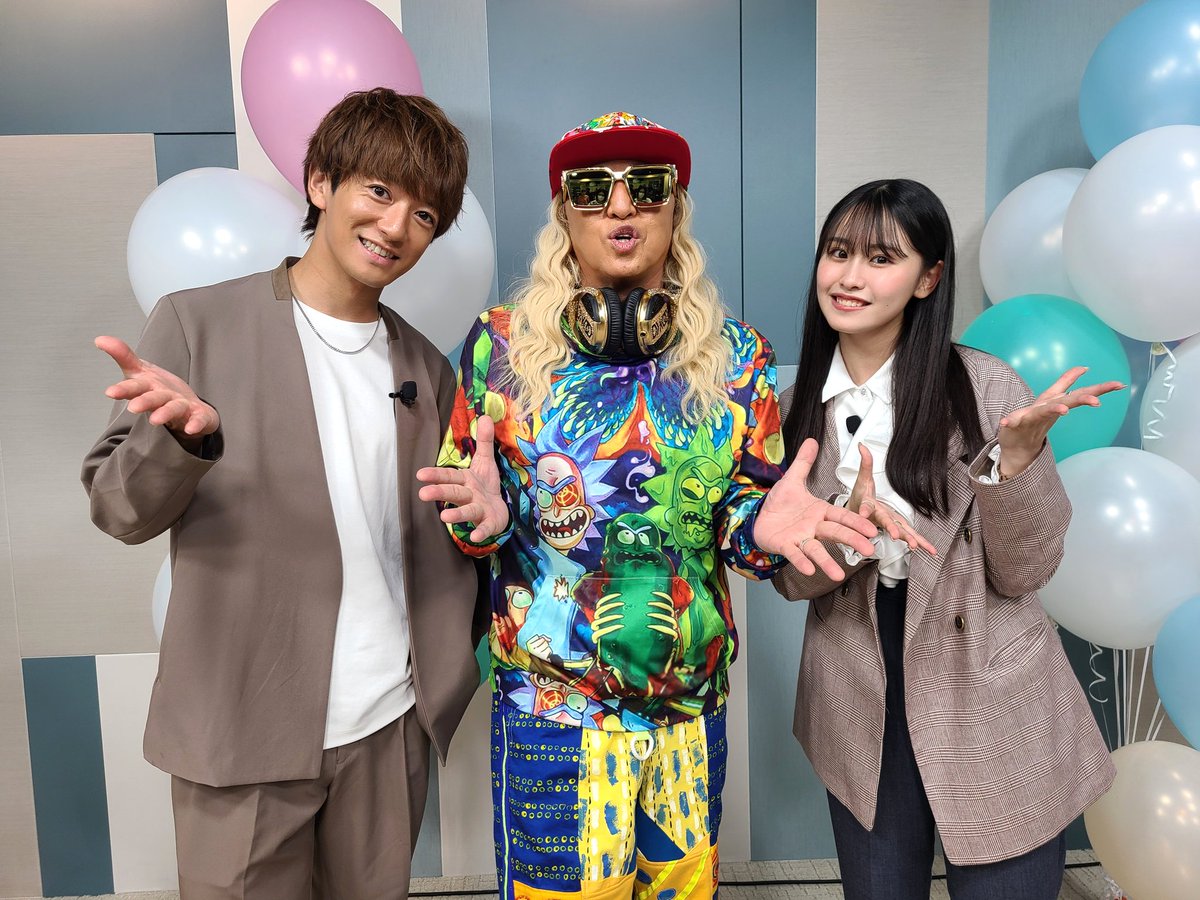 DJKOO_official's tweet photo. Nasic Welcome On Line Party
学生の皆さんへ新生活へのエールをこめてDJ PLAY！！

MCの #大倉士門 さん #もか さんと！！
楽しい時間をありがとう DO DANCE！！

 #Nasic
 #DJKOO https://t.co/78QPs7y1Vk