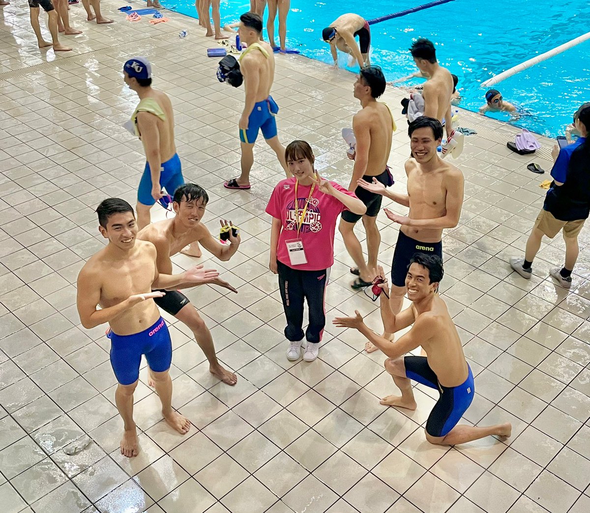 1日目は終了しました！
見事に4継で全国公標準を突破しました✨✨
2日目も応援よろしくお願いします‼️