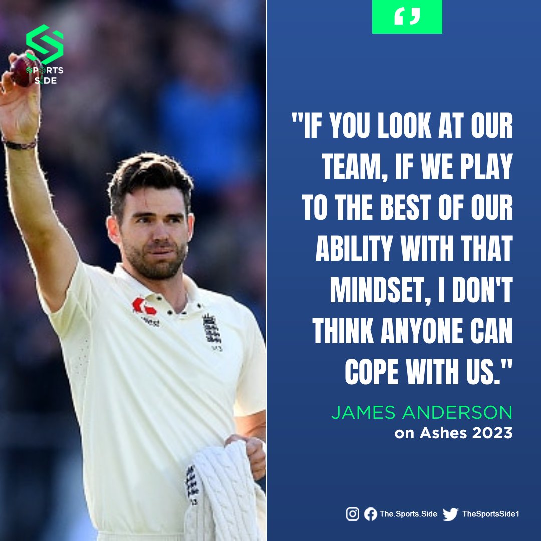 The Englishmen seem high on confidence as they build up to Ashes 2023 with their famous 'BazBall' approach!

#SportsSide | #FuelingYourSportsObessesion | #Ashes2023 | #JamesAnderson