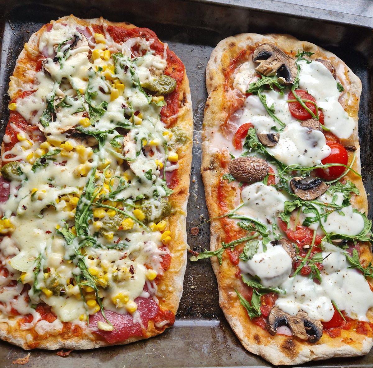 ChemEpi's tweet image. Pinsa #chemistswhocook #cookingwithfamily