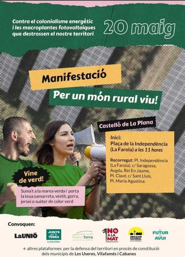Quin èxit de convocatòria avui a #Castelló!