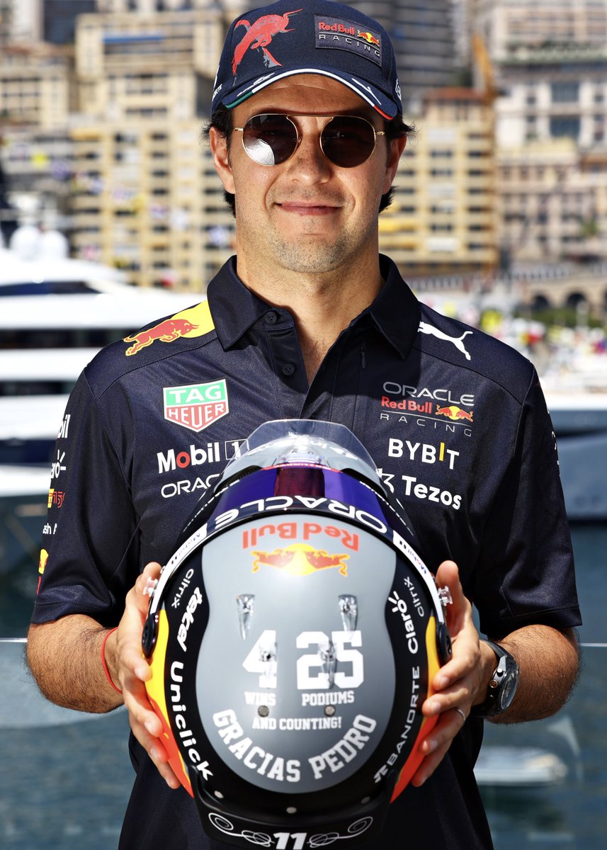 redbullracing's tweet photo. #Throwback to when @SChecoPerez had a special tribute lid 🤩 https://t.co/Gvr4KZWD7v