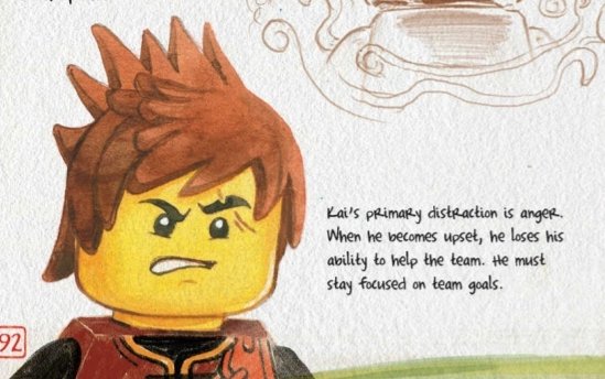 snekperson's tweet photo. The funniest part of the book of spinjitzu is that Wu has all of the ninja's and his own mental weaknesses listed for no particular reason https://t.co/WbLjxVS1n8