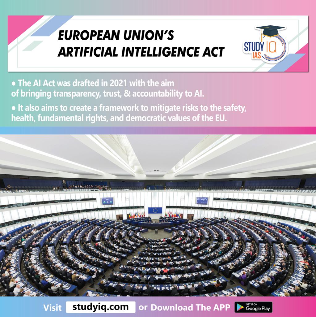 European Union's Artificial Intelligence Act

#europeanunion #artificialintelligenceact #aiact #europeanparliament #ai #computer #humans #humanintelligence #discernment #aiaim #democraticvalue #fundamentalrights #eu #euaiact #upsc #cse #ips #ias