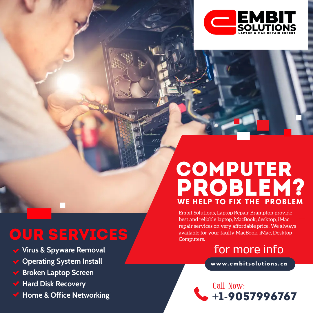 embitsolution's tweet image. Embit Solutions specializes in computer screen repair. If your laptop has any screen issues.
𝐅𝐨𝐫 𝐦𝐨𝐫𝐞 𝐢𝐧𝐟𝐨𝐫𝐦𝐚𝐭𝐢𝐨𝐧:
𝗘𝗺𝗮𝗶𝗹 𝗮𝘁: info@embitsolutions.ca
𝐕𝐢𝐬𝐢𝐭 𝐨𝐮𝐫 𝐰𝐞𝐛𝐬𝐢𝐭𝐞: embitsolutions.ca &amp;amp; embitsolutions.myshopify.com
#laptoprepair #canada