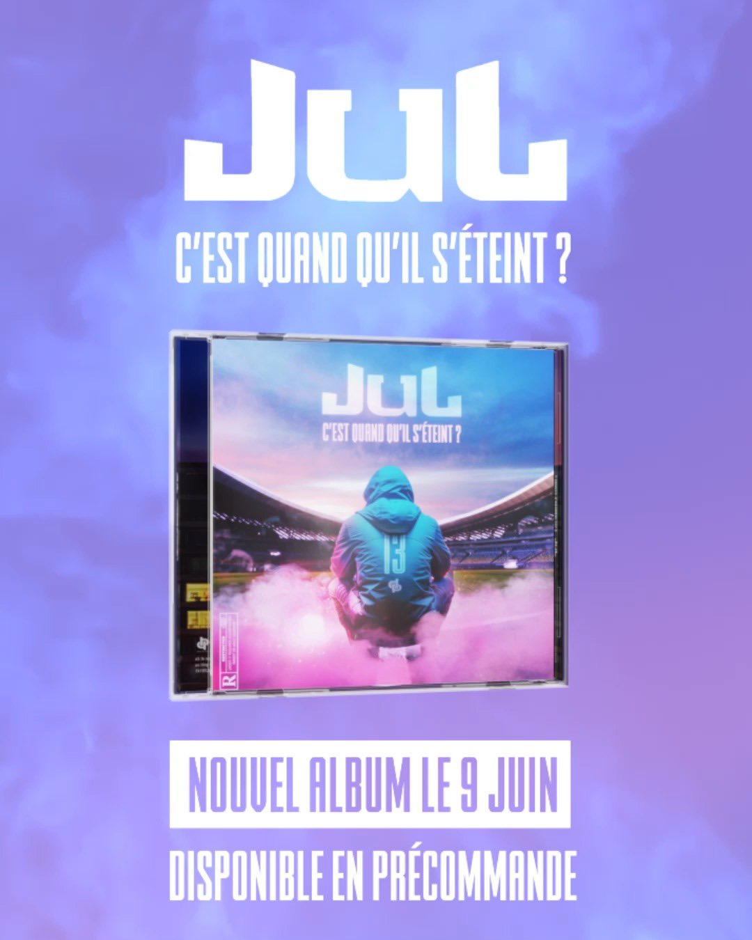 Jul on X: Nouvel album le 9 juin dispo en précommande 👽👽    / X