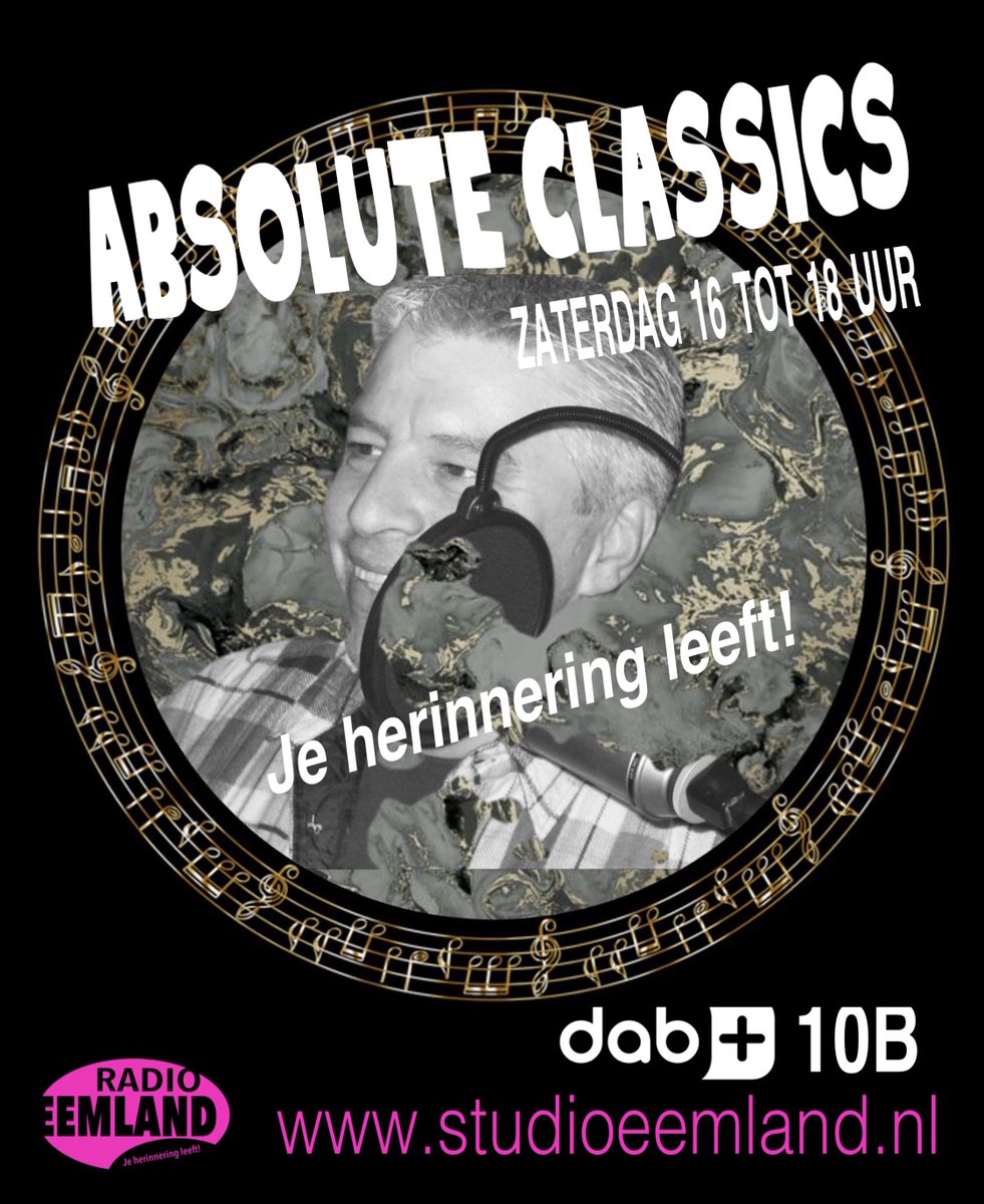 RonvanArnhem's tweet photo. zaterdag 20 mei 16.00 #AbsoluteClassics
met
#Jimmy
#Bryan
#Robbie
#Bill
#joe
#cher
#Glenn
#Al
#Frankie
#Manfred
#Paul
#george
#Ringo
#Joh

and many more

#pop #rock #soul #blues #reggae #adult #AC #music #classics #eighties #seventies #sixties #nineties
@RADIOKBCNL @RadioEemland https://t.co/pkk4Uv2XON