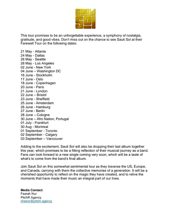 SAUTI SOL (@sautisol) on Twitter photo 