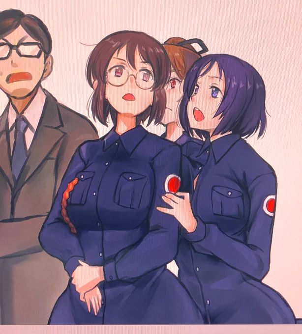 む、メガネとメガネで被ってしまったぞ…