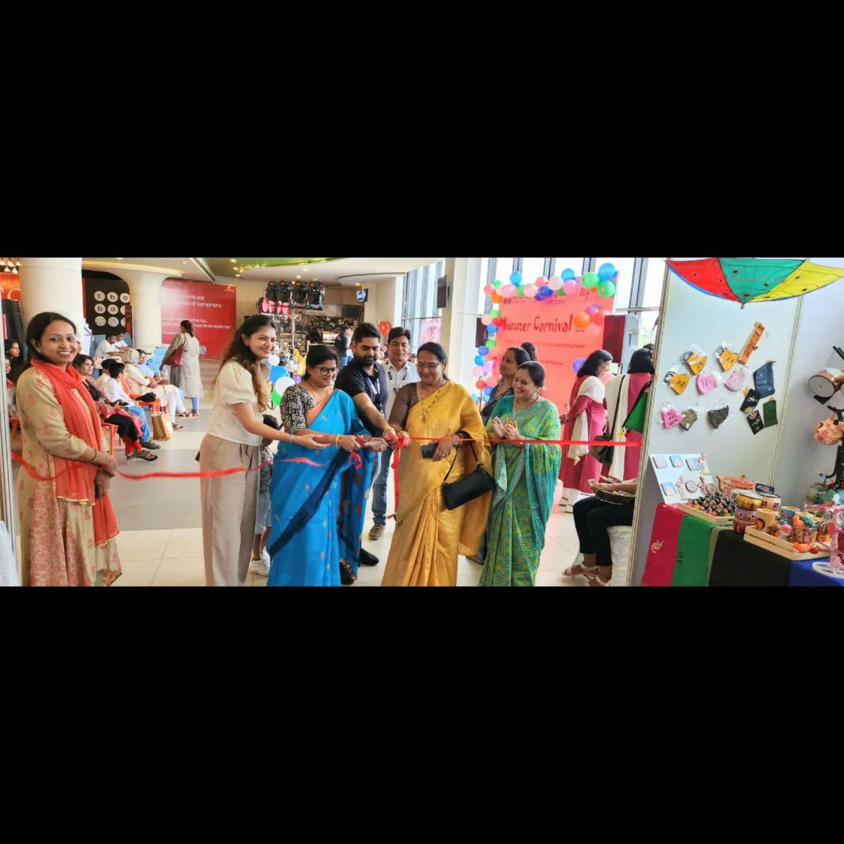 wtc_bhubaneswar's tweet photo. Glimpses from Summer Carnival 2023!
The 2 days of immersive experience executed successfully by the WTC Bhubaneswar Women Forum on 13th and and 14th May, 2023.
#summerCarnival2023 #exhibition #culturalshow #fashionwalk #competitions #funcarnival #wtcbhubaneswar https://t.co/K2ZVOgGxkl