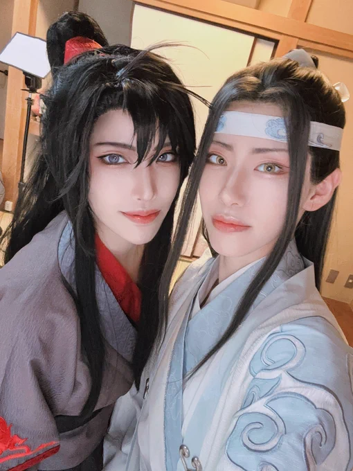 しゅるさんと忘羨! たくさん笑った…イチャイチャした…楽しかったです…幸せ忘羨りかりんくんもありがとう!! 藍湛()