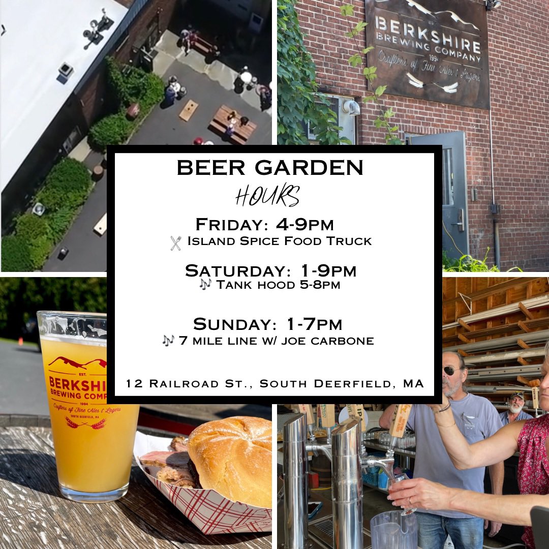Stop by our Beer Garden for a great beer and live music.
