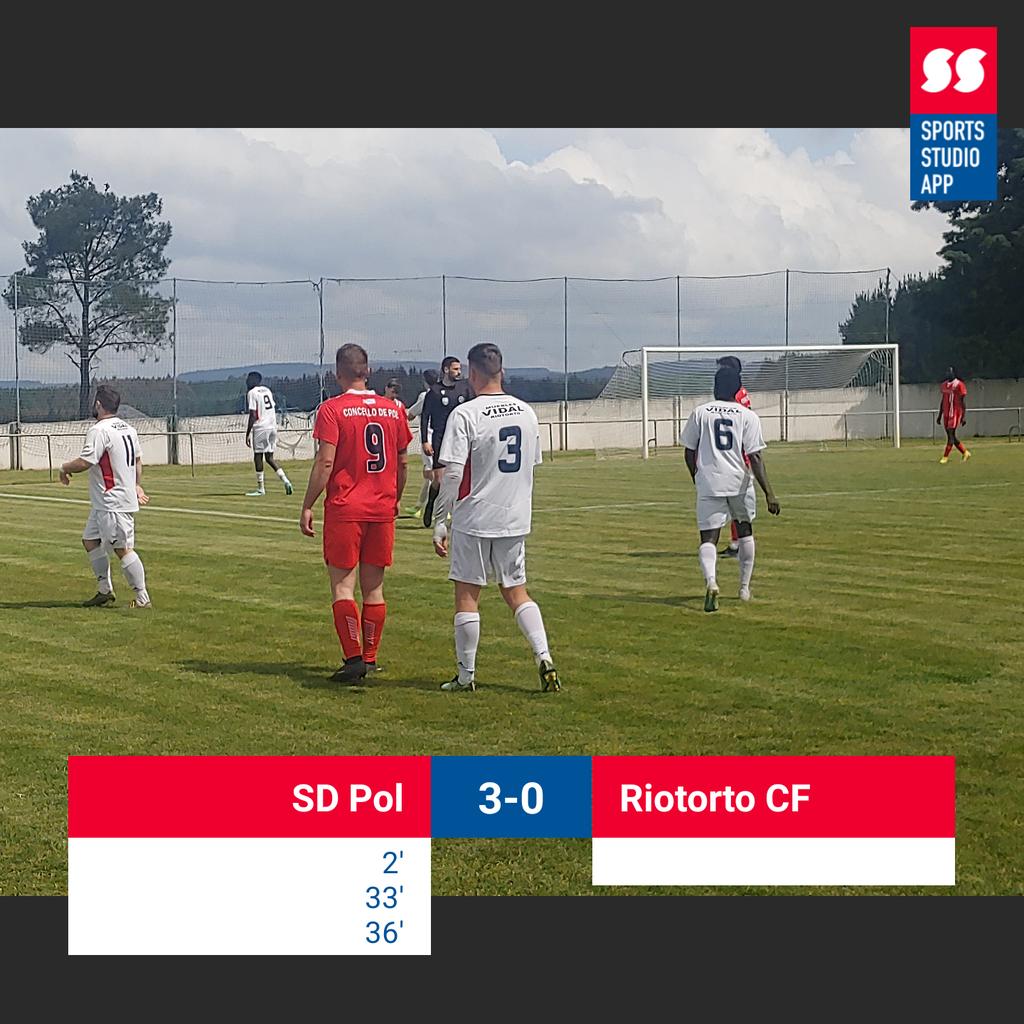 Tempo de lecer no Manuel Luna co marcador de 🔴🔴 <a href="/SDPOL_1979/">S.D. POL</a> 3️⃣ 🔴⚪ <a href="/riotortocf/">Riotorto CF</a> 0⃣ 🏟️⚽️🏃‍♂️💪🇮🇩 #CopaDeputación #RiotortoCF #CoaForzaDeTodoUnPobo