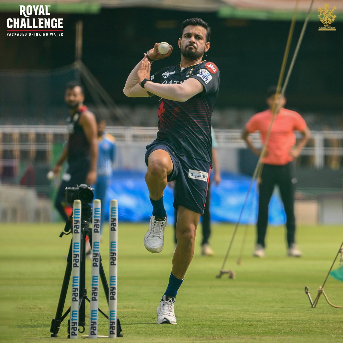 Royal Challenge Packaged Drinking Water Moment of the Day 📸

Our pacers are putting in the hard yards ahead of our final home game tomorrow! ⚡

Harshal 🏃 Vyshak 🏃 Siddharth 🏃

#PlayBold #ನಮ್ಮRCB #IPL2023 #Choosebold #RoyalChallenge