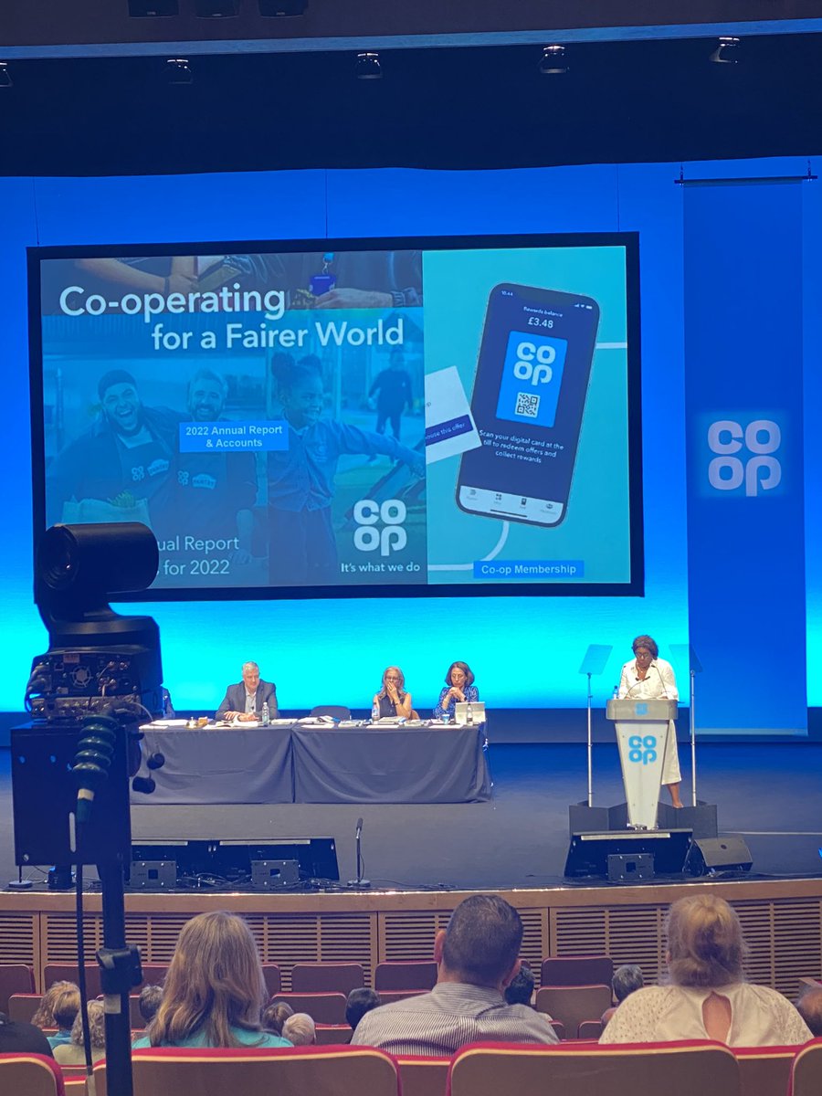 #CoopAGM well under way #itswhatwedo @coopuk @CoopFuneralcare @Coop_Foundation @CoopAcademies great to see and hear from everyone @DSM_Pres_Coop @skhouryhaq @steviespring1 💙