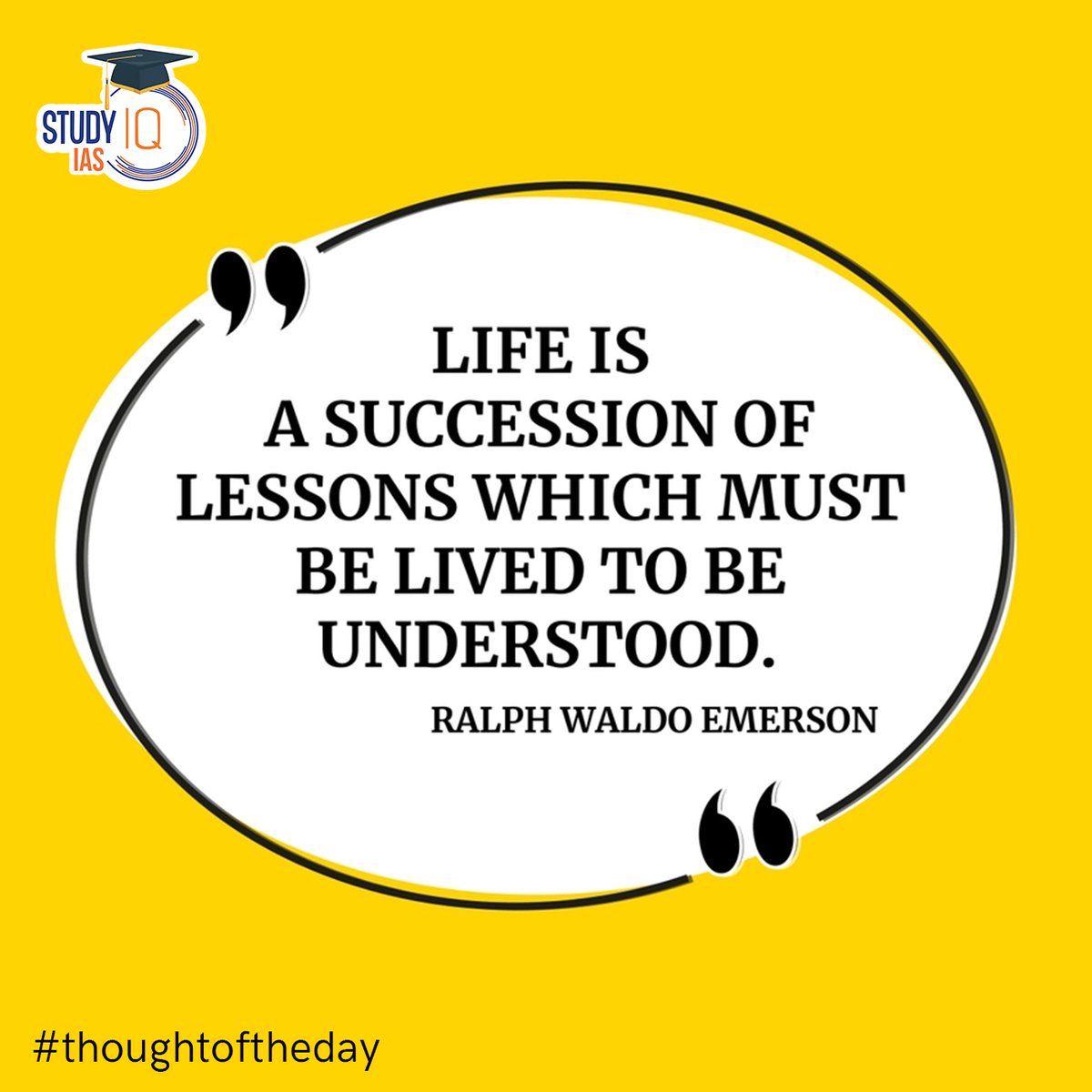 #life #successionoflessons #lived #understood #ralphwaldoemerson #thoughtoftheday #Motivationalquote #dailymotivation #quotes #quoteoftheday #todaythought #quotesaboutlife #quoteofthelife #dailyquotes #dailythoughts #motivationquotes