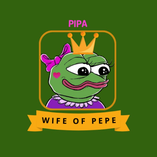 🛎PIPA - WIFE OF $PEPE  🚀On-going fairlaunc

150$ LK + RT @PipaCoin

🚀SOFT PCAP FILLED

👉pinksale.finance/launchpad/0x1c…

@pinkecosystem @gate_io  #BNB     #BTCUSDT #BTC    #AVAX    #presale  #trend #NFT #coinmarketcap #CoinGecko #ETH  #trend @PipaCoin