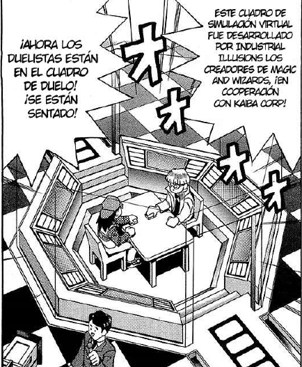 EuroF3R's tweet photo. Día 4 luchando por lo justo #YuGiOhMangaEsp y os lanzo otra una curiosidad:

¿Sabías que…? En anime vemos que Yugi,antes de conseguir el disco de duelo,se enfrenta en grandes escenarios con grandes proyectores, en cambio en manga están sentados en una mesa común. https://t.co/kIYs1BDPEx