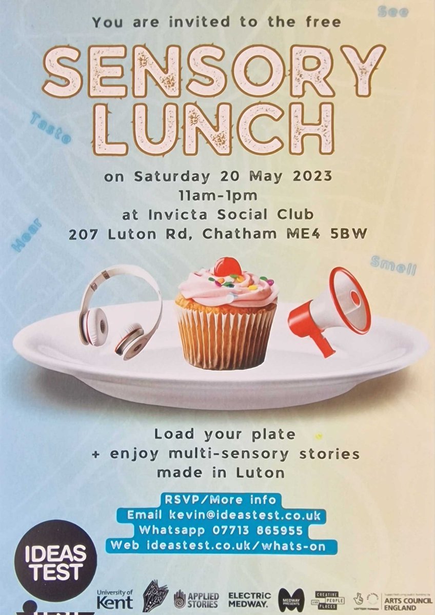 ArchesLocal's tweet photo. Sensory Lunch at Luton Invicta Club in full flow, pop down before 1pm and say hello.. 👋 https://t.co/H8JAJ7KdzX
