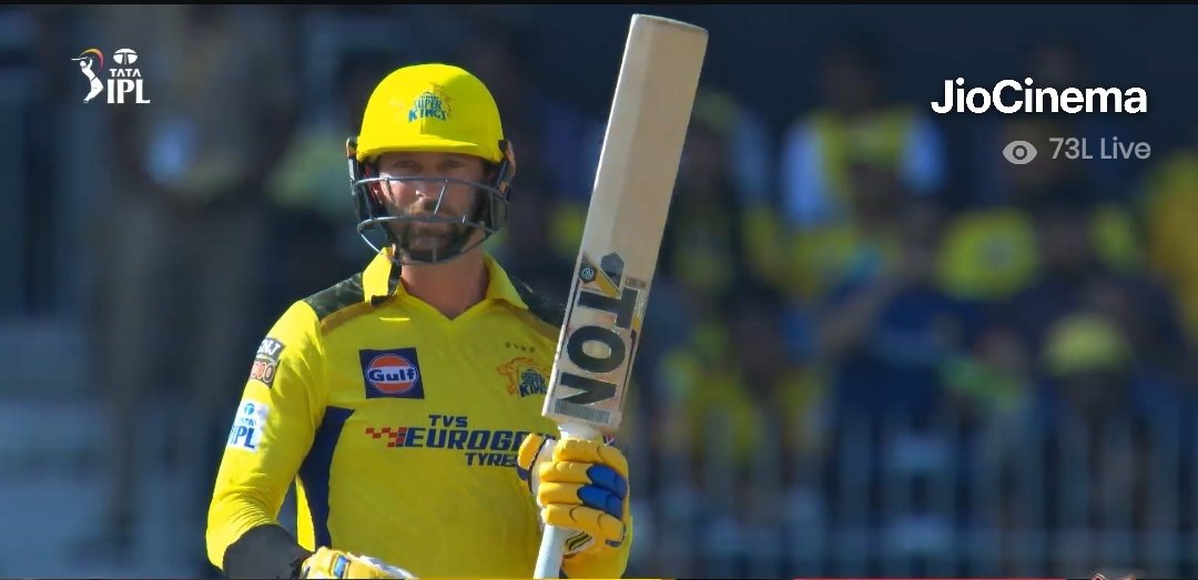 6th fifty for Devon Conway in IPL 2023. 

He has been a run machine for CSK this season, standing tall in big stages.