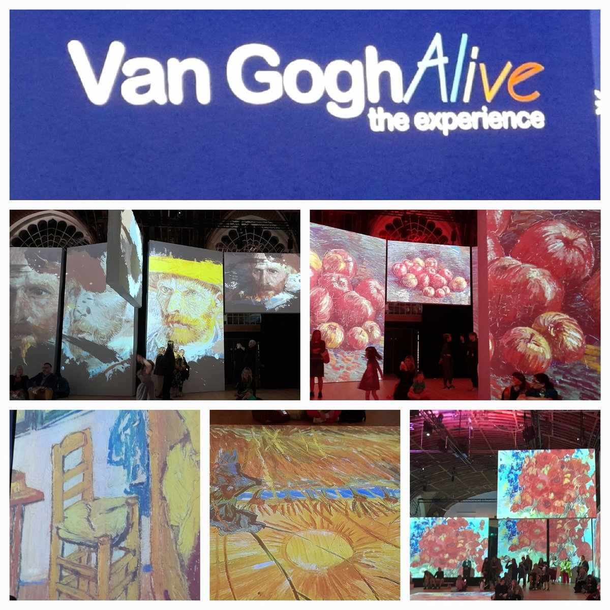 Enjoyed #vangoghalive preview in #Brighton last night <a href="/brightdome/">Brighton Dome</a> . Atmospheric !