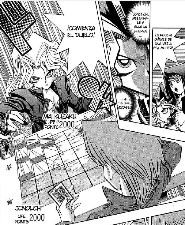 EuroF3R's tweet photo. Día 4 luchando por lo justo #YuGiOhMangaEsp y os lanzo otra una curiosidad:

¿Sabías que…? En anime vemos que Yugi,antes de conseguir el disco de duelo,se enfrenta en grandes escenarios con grandes proyectores, en cambio en manga están sentados en una mesa común. https://t.co/kIYs1BDPEx