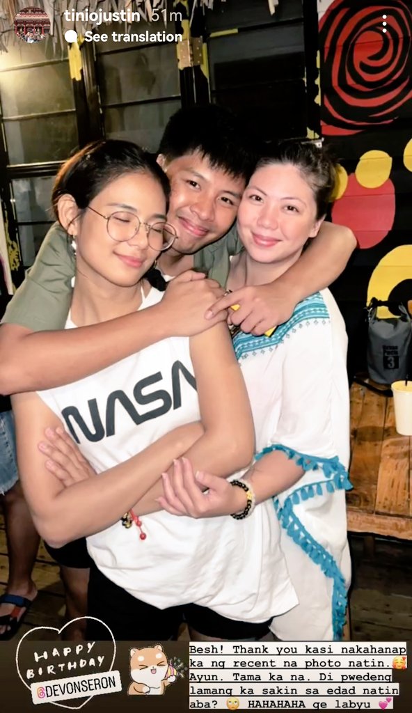 DEVONline_SQUAD's tweet photo. Devon w/ friends 😊

#HappyBirthdayDevonSeron 
#HappyDEVONDay 
#DevonSeron 

© https://t.co/nxOjwjJP8H