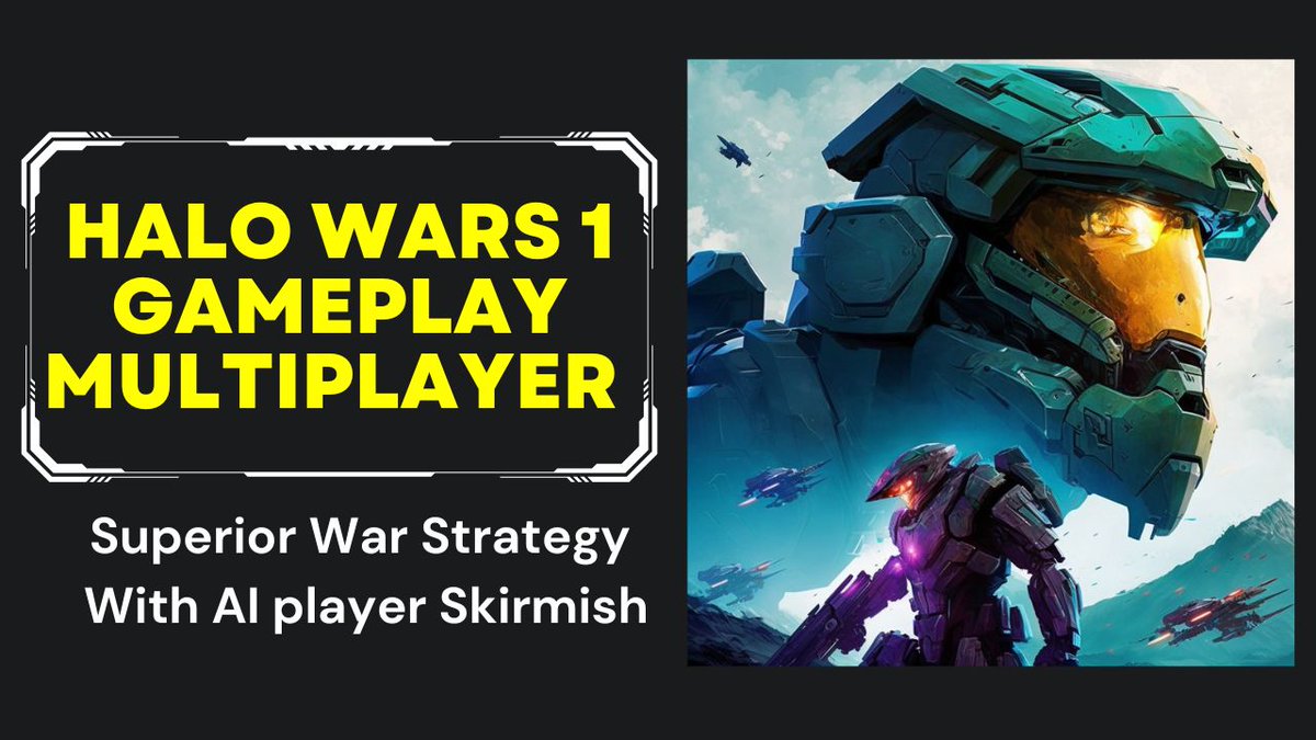 #ad Friends, click to #video below for #expert #war #strategy for #Halo #Wars #Game 
>> (( youtu.be/oy8m2kE9BkU ))

#gaming #strategygame #Gameplay #XboxGamePass #AI #Player #video #videos #YouTube #YouTuber #youtubegaming #youtubegamer