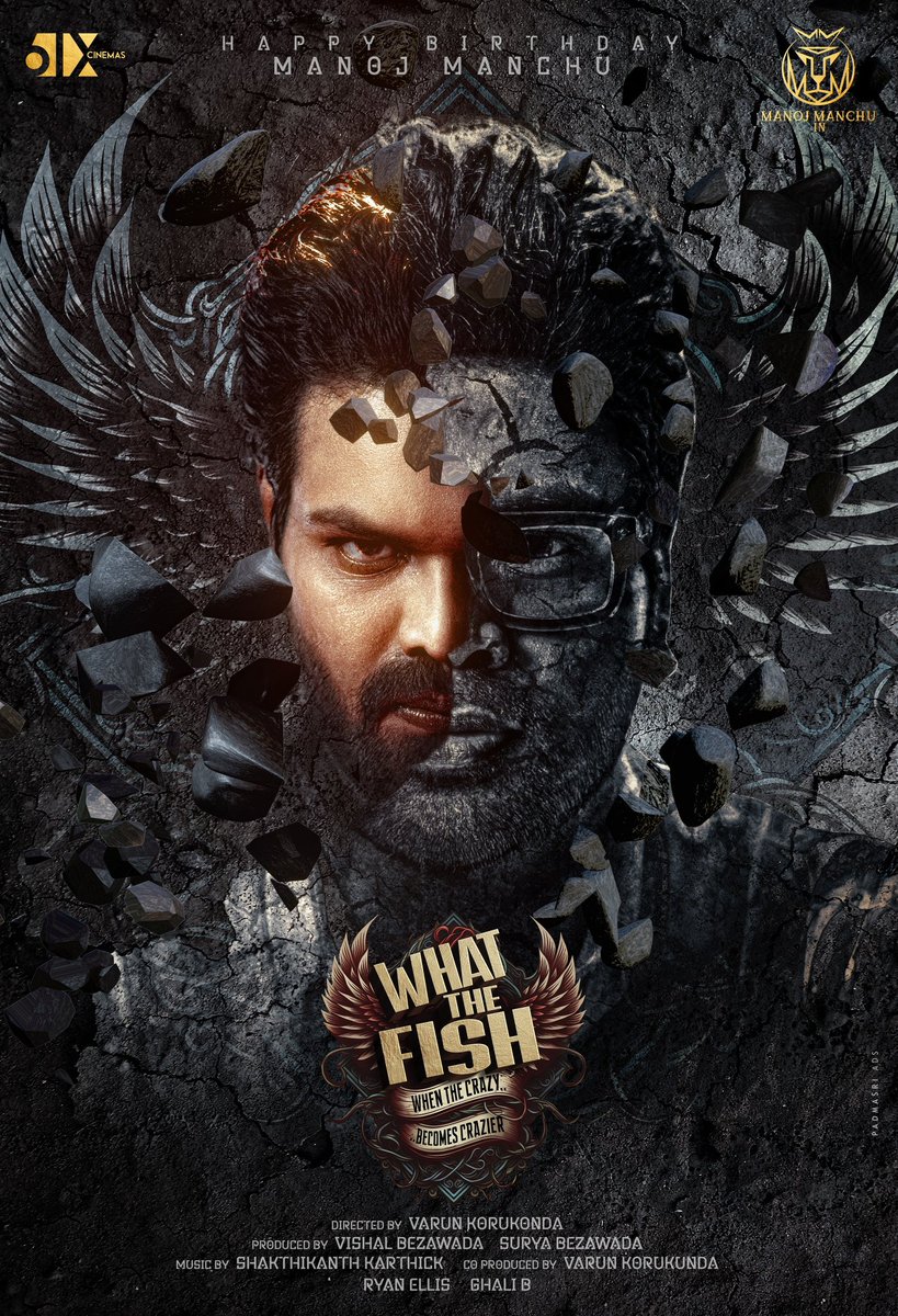 𝚃𝚑𝚎 𝚃𝚎𝚛𝚛𝚘𝚛 𝚝𝚊𝚔𝚎𝚜 𝚊 𝙽𝚎𝚠 𝙵𝚊𝚌𝚎 🎭

Here's the First Look Glimpse of #WhatTheFish 💥

▶️ youtu.be/Dp6-U9Q_qZw

<a href="/afilmbyv/">Afilmbyv</a> 🎥

#Varun <a href="/6ixCinemas/">6ixCinemas</a> #MM #AfilmbyV