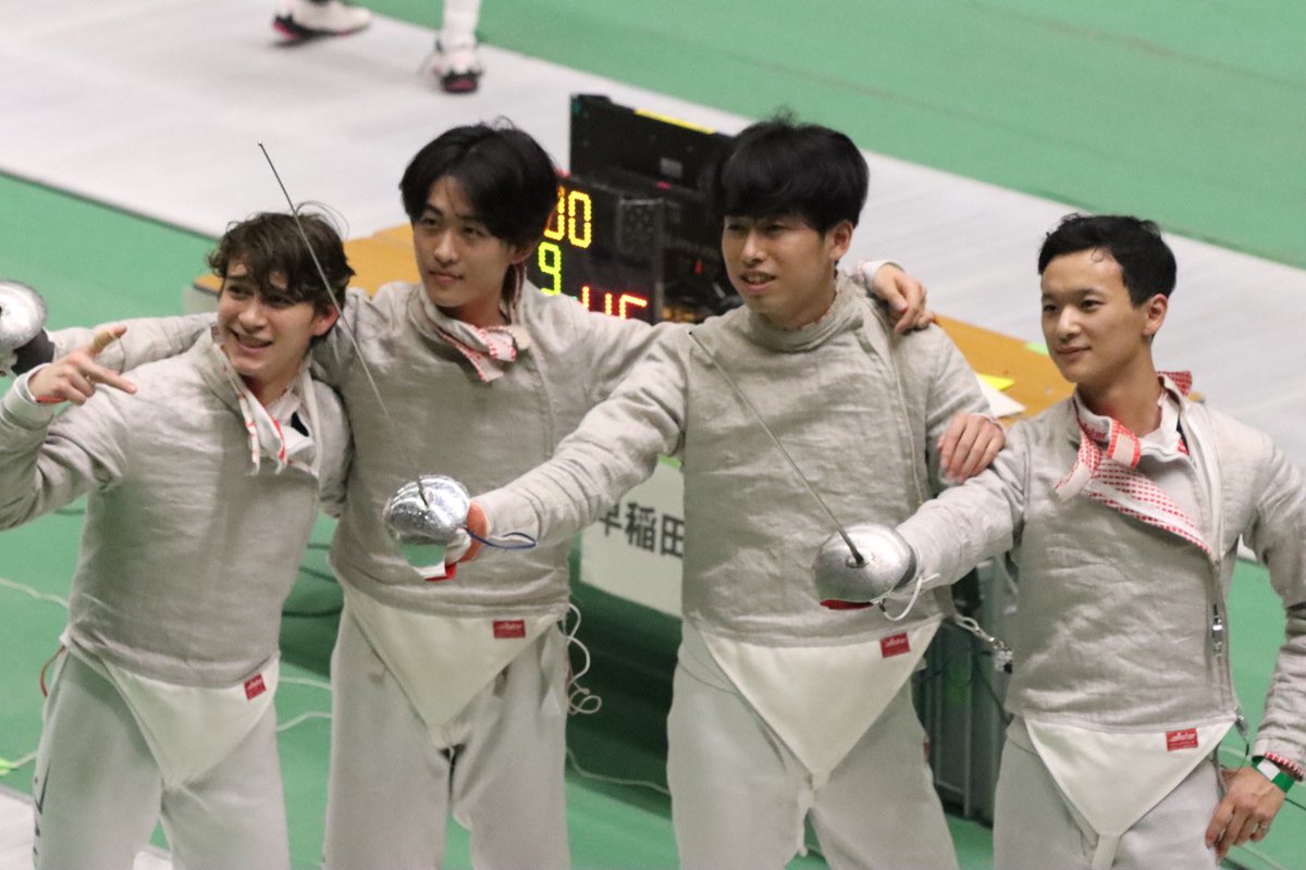 wasedafencing's tweet photo. 全ての種目において一部残留を決めました✨
男子エペは、二部1位の明治大学との入れ替え戦で勝利を収めることができました！

今日から3日間リーグ戦の様子をお届けします📸
本日はフルーレです！お楽しみください！

📷写真：早稲田スポーツ新聞会提供 https://t.co/rnZVnSuhV3