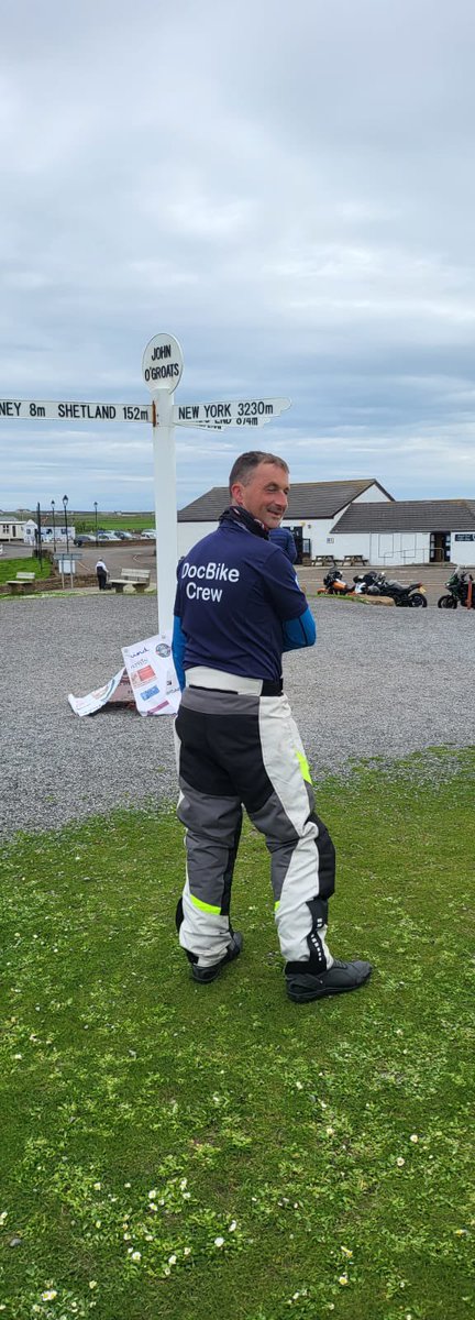 DocBike_Dorset's tweet photo. Big shout out to one of our @DocBike_Dorset volunteers, who has just undertaken a mammoth 1,000 mile bike ride from Dorset, to Lands End to John O Groats in 24hrs in aid of @MindCharity. You can still support them by donating here:  https://t.co/g2pCJ83AC2 https://t.co/Mci48lM0GZ