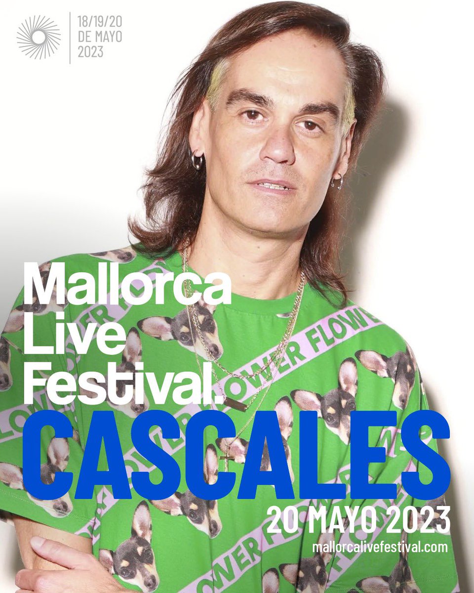 Esta noche toca pinchar en el Mallorca Live Festival. No quepo en mí de gozo! #MLF23