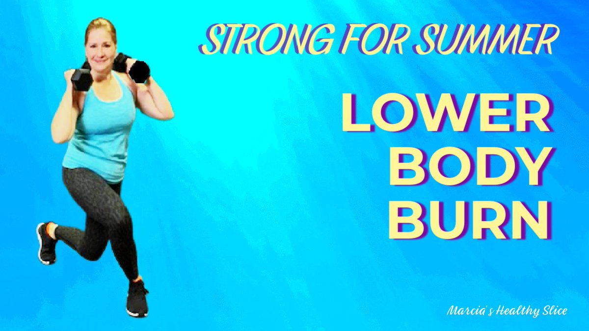 Today is a great day to strengthen the hips, legs and glutes! youtu.be/dwP8uIBLIoM