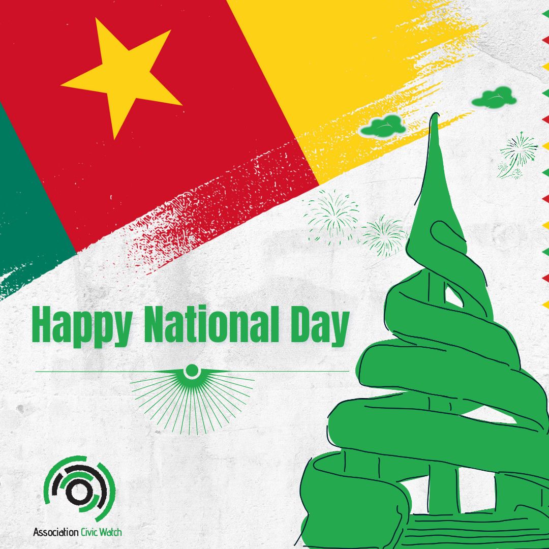 civic_watch's tweet photo. #NationalDay2023

Let's safeguard #Peace and the national unity of our country.
Happy National Day.

Préservons la #Paix et l'unité nationale de notre pays.
Bonne fête Nationale.

#HateFreeCameroon
#UnCamerounSansHaine
#defyhatenow
#CivicWatch https://t.co/57gcJ52DZF