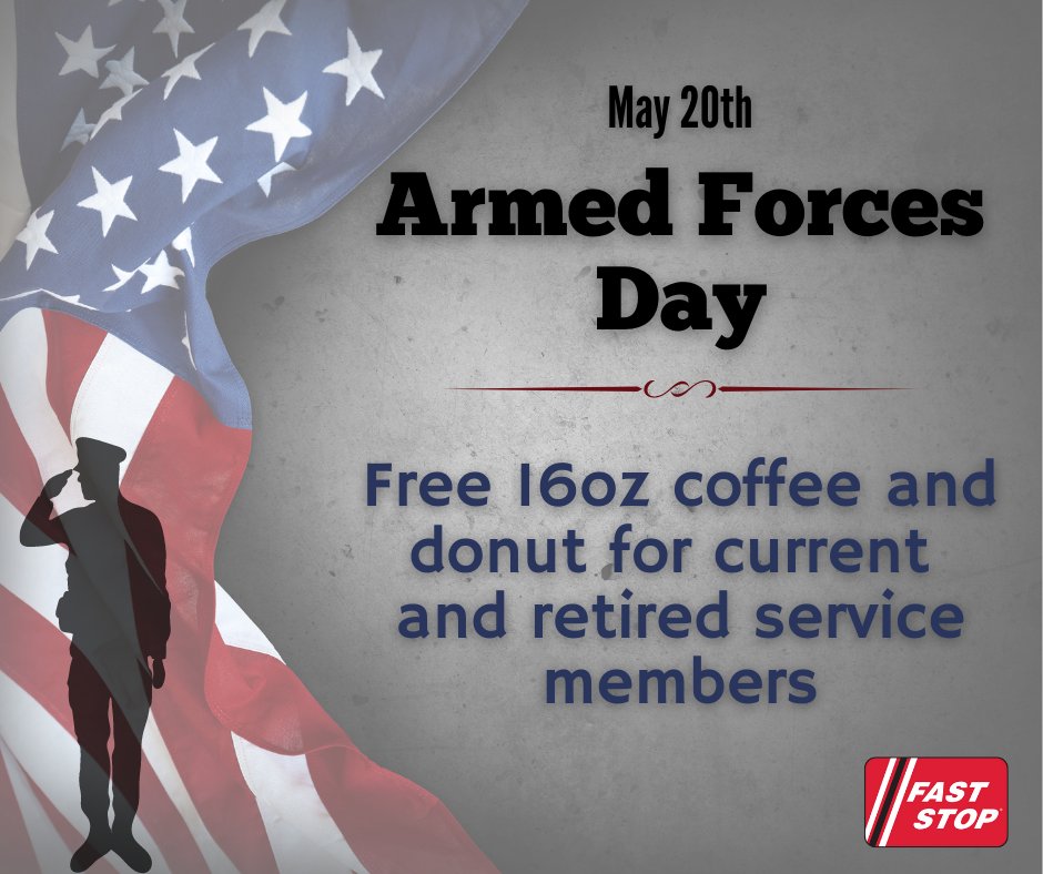 MM_FASTSTOP's tweet image. Thank you to all who have served our country!