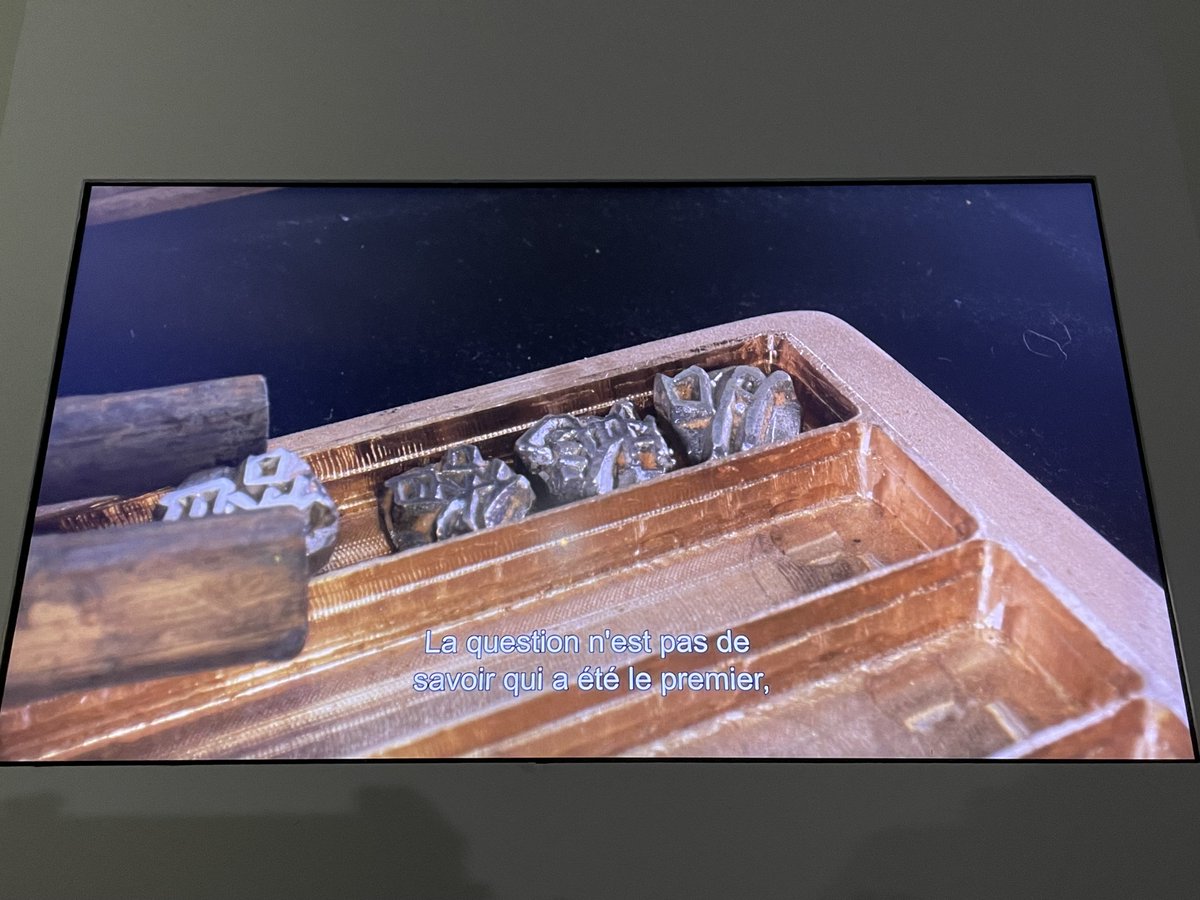 The first book printed with movable metal type is on display at the Bibliothèque nationale de France until 16 July. The "Jikji" –a compilation of the teachings of the Buddhas– was produced in Korea as early as 1377, almost eighty years before the Gutenberg Bible.