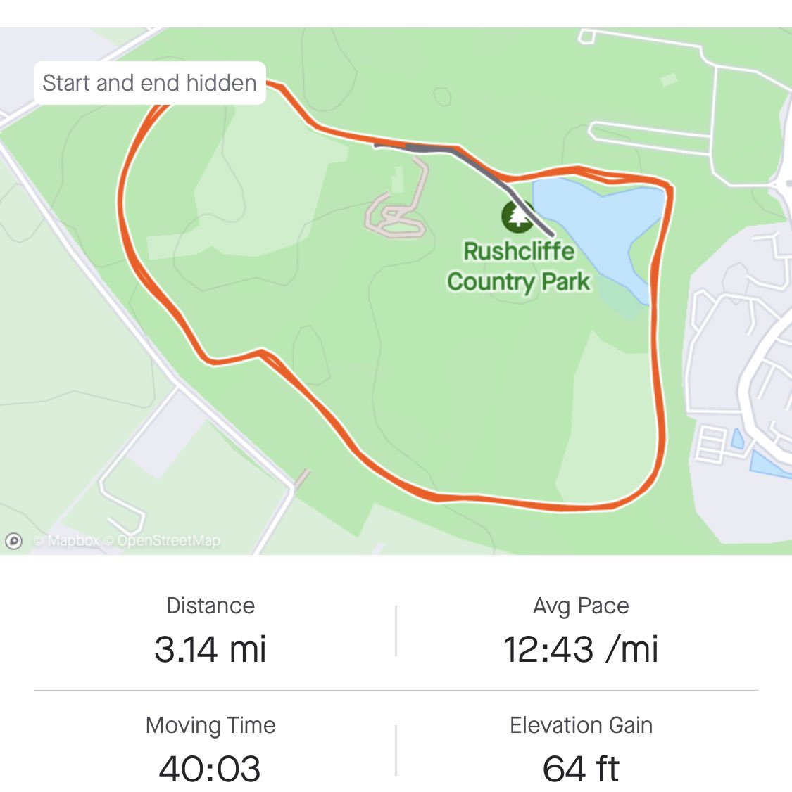 weaselbridge's tweet photo. Tentative step off the #brokenpunks bench at Rushcliffe parkrun. Ran about half. Beautiful morning. Random compilation of feel good tunes in my ears. @runningpunks https://t.co/m3euKqLj2F