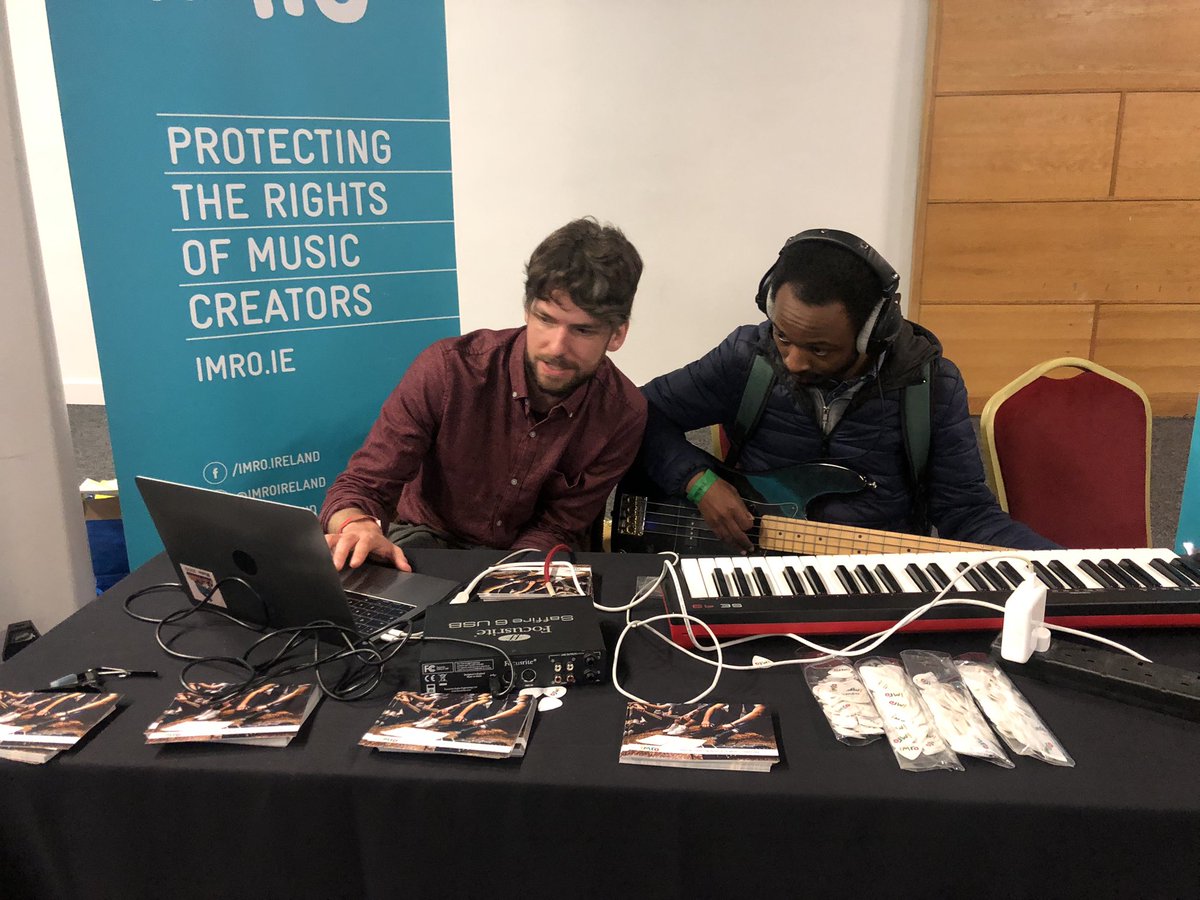 IMRO_music's tweet photo. Weβre recording demos and meeting songwriters at @officialiymas #iymas in the @TheRDS β¨πΈ https://t.co/iUzpXENtwv