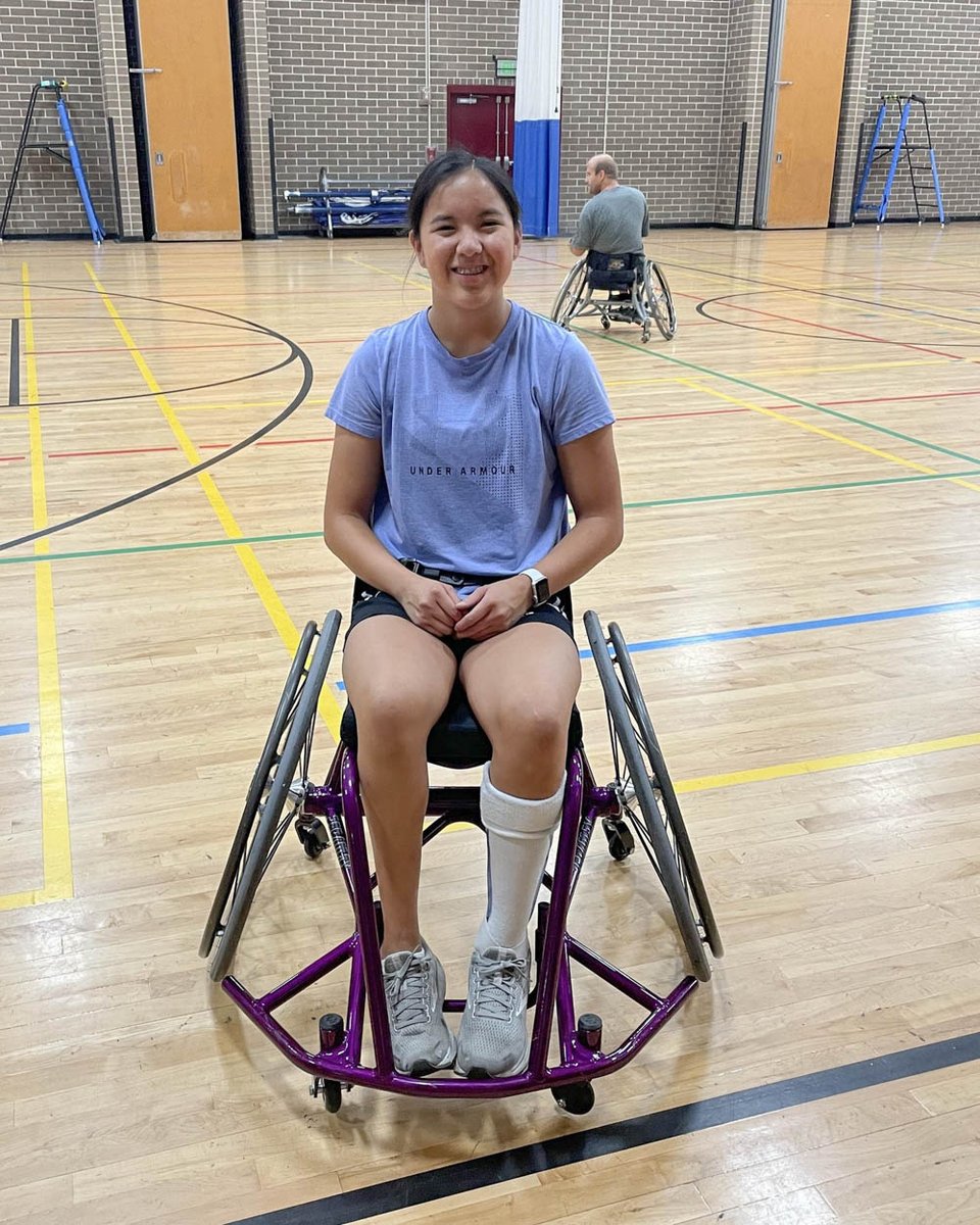 Ally Mauck was born w/bilateral clubfeet and underwent numerous surgeries to help her walk. She lights up when she plays wheelchair basketball, and says it's encouraging to play with others who have medical challenges. A CAF grant will help her keep pursuing her sport! #TeamCAF