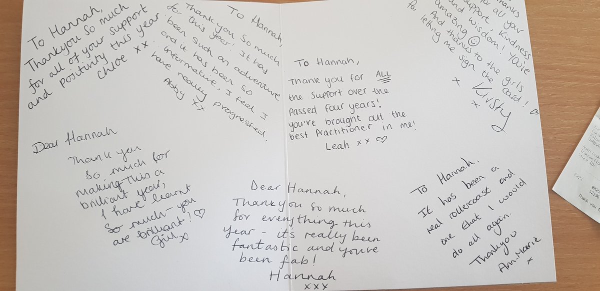 Last whole cohort day teaching our amazing MA Early Years and PGDip Early Years with Early Years Initial teacher training trainees yesterday. Always so inspiring and such a privilege to learn together. Lovely to receive these kind words <a href="/marjonuni/">Plymouth Marjon University</a> <a href="/MarjonTEP/">Marjon TEP</a> <a href="/MarjonEY/">MarjonEarlyYears</a>